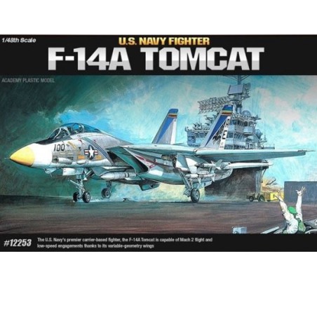Maquette d'avion en plastique Grumman F-14A Tomcat 1/48 Maquette d'avion en plastique Grumman F-14A Tomcat 1/48