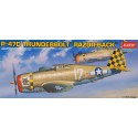 Maquette d'avion en plastique P-47D Razorbak 1/72 Maquette d'avion en plastique P-47D Razorbak 1/72