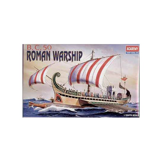 Maquette de Bateau en plastique ROMAN WARSHIP CIRCA BC50 1/72 Maquette de Bateau en plastique ROMAN WARSHIP CIRCA BC50 1/72