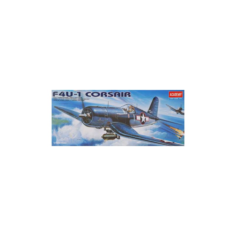Maquette d'avion en plastique F4U-1 CORSAIR 1/72