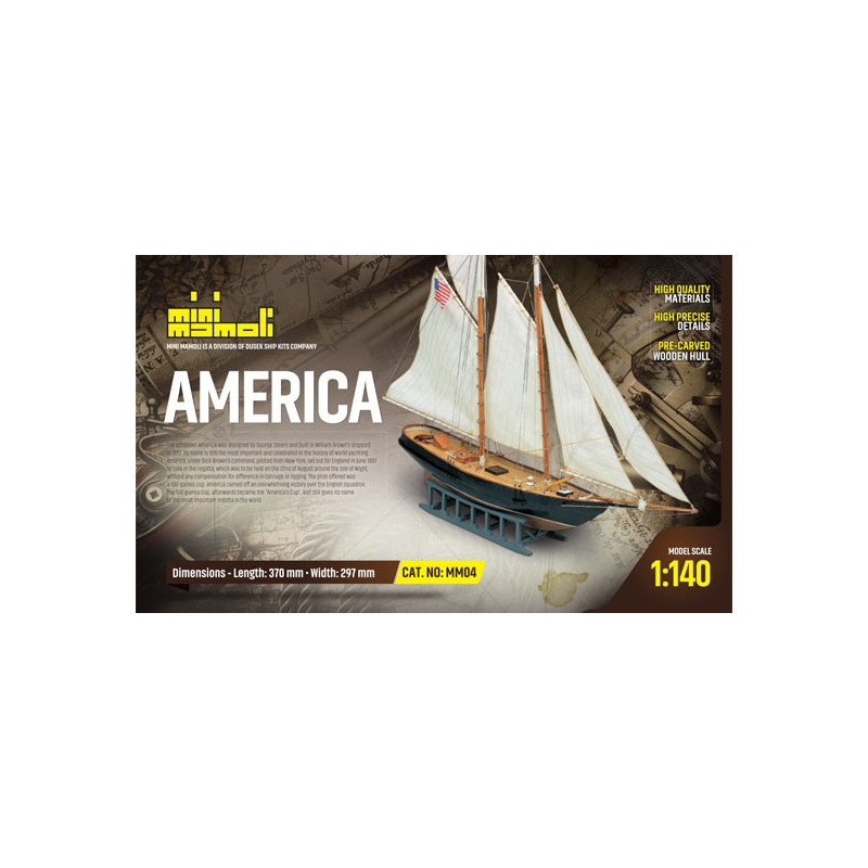 Bateau statique America