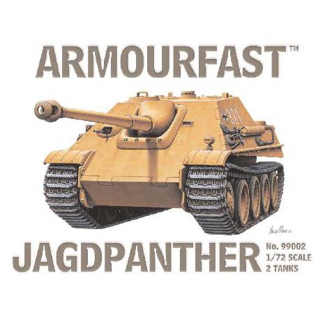 Maquette de Char en plastique JAGDPANTHER TANK (2pcs) 1/72 Maquette de Char en plastique JAGDPANTHER TANK (2pcs) 1/72