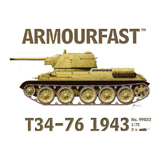 Maquette de Char en plastique T34-791943 1/72 Maquette de Char en plastique T34-791943 1/72