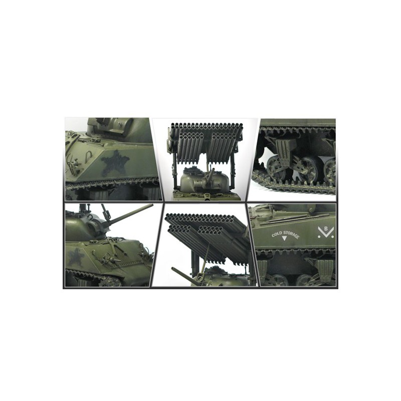 Maquette de Char en plastique M4A3 Sherman Calliope 1/35