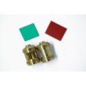 Accastillage de bateau Feux de navigation 8x12mm en laiton Accastillage de bateau Feux de navigation 8x12mm en laiton