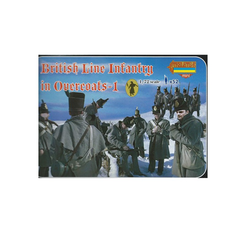 Figurine Infanterie Brit. Overcoats 1 1/72