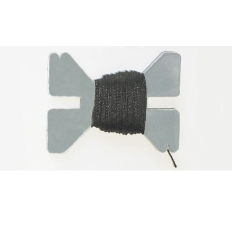 Accastillage de bateau Fil de gréement noir 0,75mm Accastillage de bateau Fil de gréement noir 0,75mm