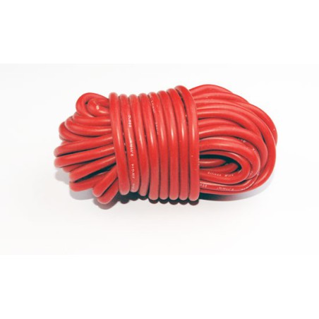 Chargeur pour accu pour appareil radiocommandé Fil silicone AWG14 2.12mm2 Rouge Longueur 5m Chargeur pour accu pour appareil radiocommandé Fil silicone AWG14 2.12mm2 Rouge Longueur 5m