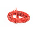 Chargeur pour accu pour appareil radiocommandé Fil silicone AWG8 8.3mm2 Rouge longueur 5m Chargeur pour accu pour appareil radiocommandé Fil silicone AWG8 8.3mm2 Rouge longueur 5m