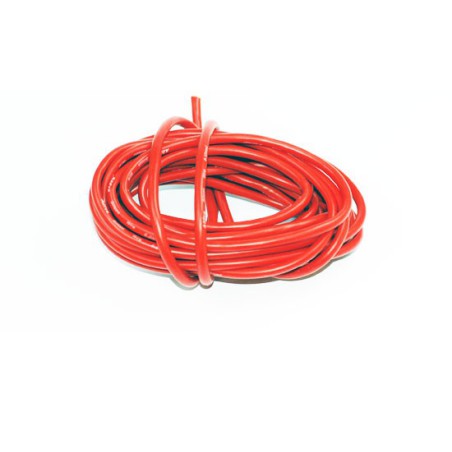 Chargeur pour accu pour appareil radiocommandé Fil silicone AWG8 8.3mm2 Rouge longueur 5m Chargeur pour accu pour appareil radiocommandé Fil silicone AWG8 8.3mm2 Rouge longueur 5m
