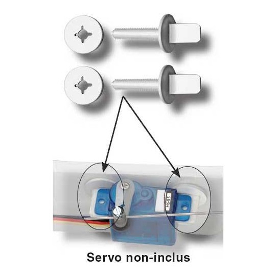 Accessoire embarqué FIXATIONS POUR MICRO SERVOS Accessoire embarqué FIXATIONS POUR MICRO SERVOS