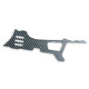 Accessoire pour hélicoptère radiocommandé FLANC INF DROIT CARBONE