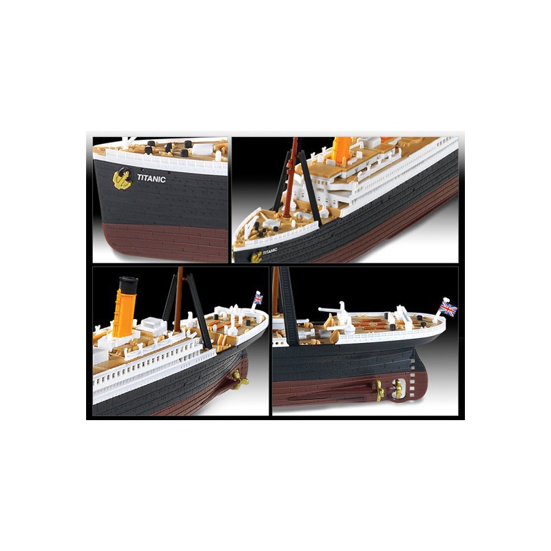 Maquette de Bateau en plastique RMS TITANIC 1/1000
