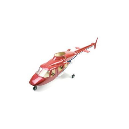 Accessoire pour hélicoptère radiocommandé FUSELAGE BELL 222 FIBRE Accessoire pour hélicoptère radiocommandé FUSELAGE BELL 222 FIBRE