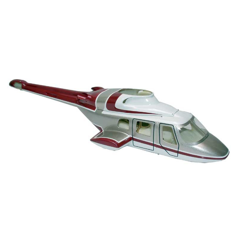 Accessoire pour hélicoptère radiocommandé FUSELAGE BELL 222