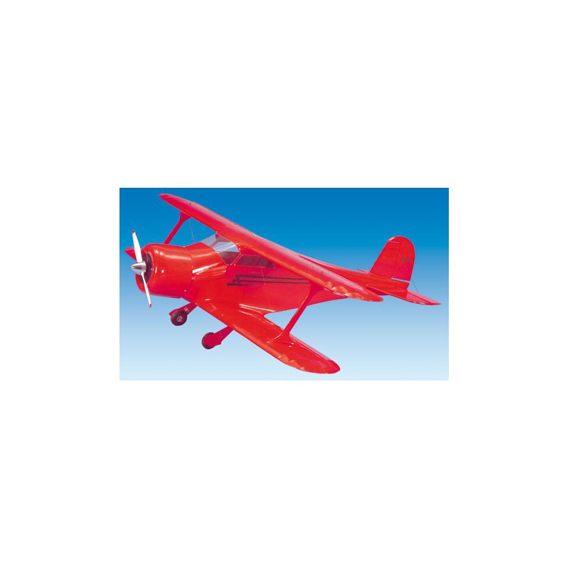 Avion thermique radiocommandé STAGGERWING ROUGE