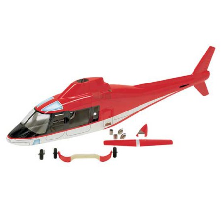Accessoire pour hélicoptère radiocommandé Fuselage Agusta 109 Accessoire pour hélicoptère radiocommandé Fuselage Agusta 109