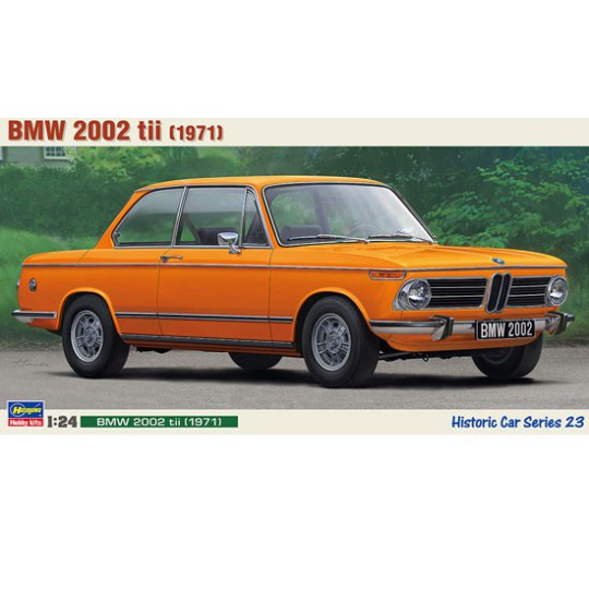 Maquette de voiture en plastique BMW 2002 Tii 1/24 Maquette de voiture en plastique BMW 2002 Tii 1/24