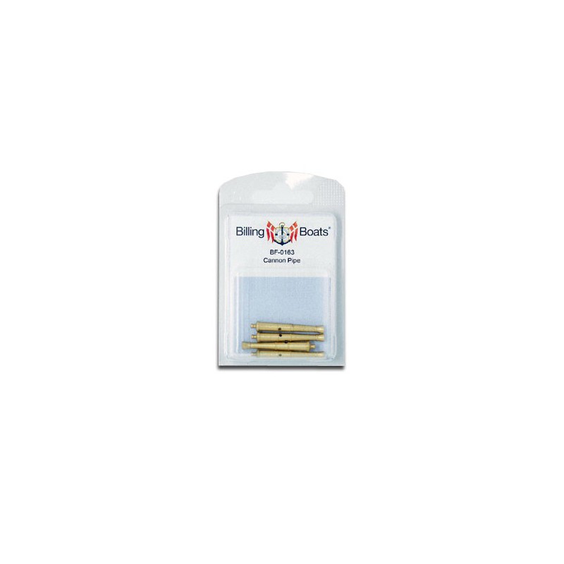 Accastillage de bateau Futs de canon en laiton 6x40mm (4pcs)