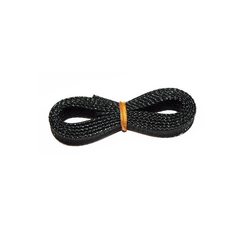 Accessoire pour radio Gaine extensible noire Diam. 10mm longueur 1m