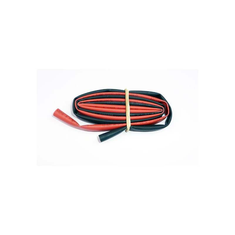 Chargeur pour accu pour appareil radiocommandé Gaines Thermo diam. 6mm Rouge+Noir 2x50cm