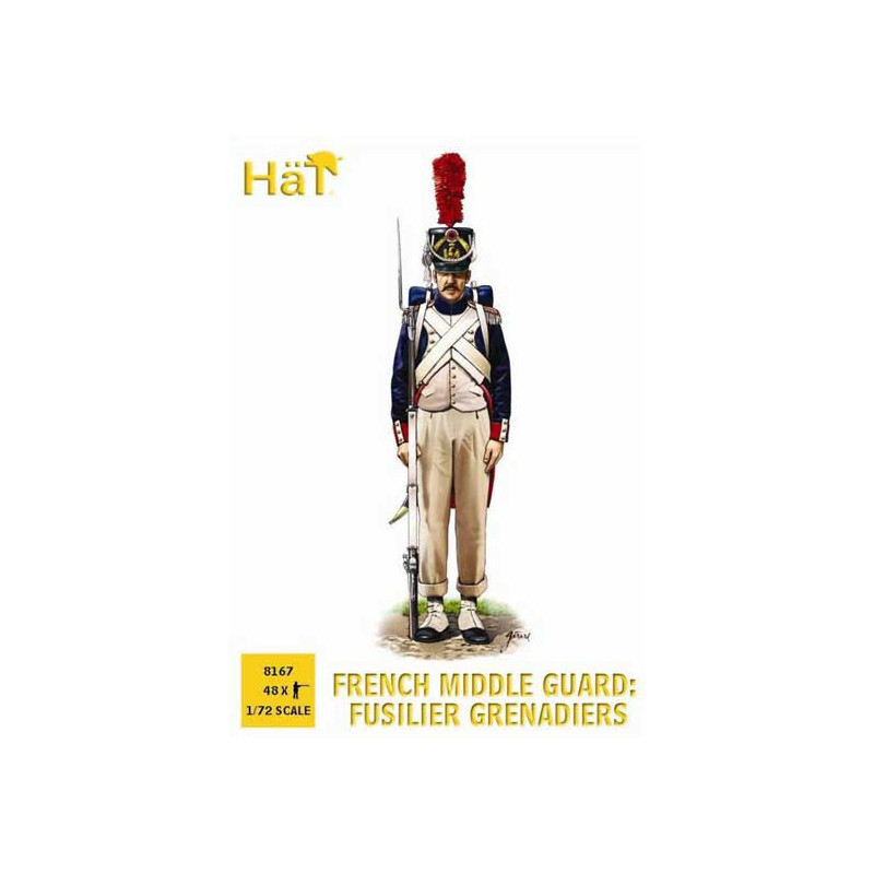 Figurine Garde Moyenne Française 1/72