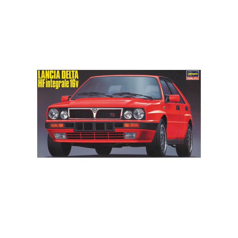 Maquette de voiture en plastique LANCIA DELTA HF 16V 1/24