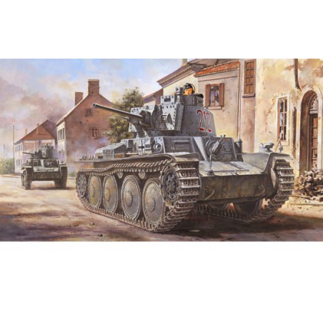 Maquette de Char en plastique Pz.Kpfw. / Pz.BfWg 38(t) Ausf. B 1/35 Maquette de Char en plastique Pz.Kpfw. / Pz.BfWg 38(t) Ausf. B 1/35