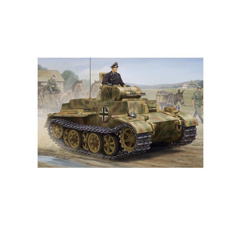Maquette de Char en plastique Pzkpfw.I Ausf.F (VK1801) 1/35
