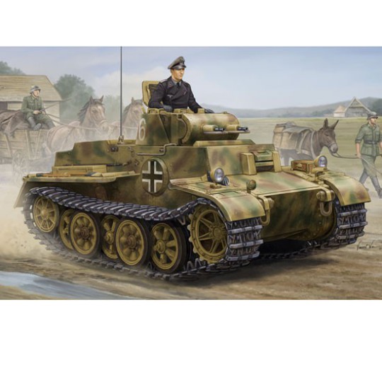 Maquette de Char en plastique Pzkpfw.I Ausf.F (VK1801) 1/35 Maquette de Char en plastique Pzkpfw.I Ausf.F (VK1801) 1/35
