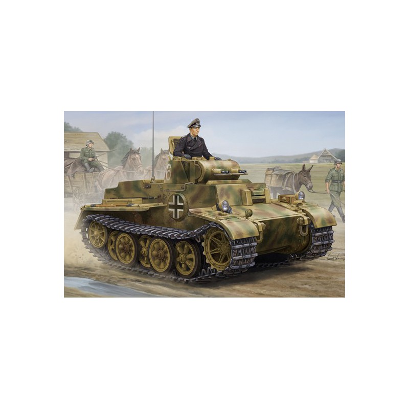 Maquette de Char en plastique Pzkpfw.I Ausf.F (VK1801) 1/35