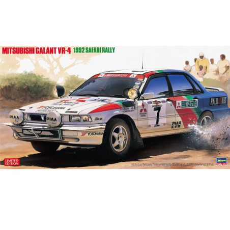 Maquette de voiture en plastique GALANT SAFARI RALLY 92 1/24 Maquette de voiture en plastique GALANT SAFARI RALLY 92 1/24