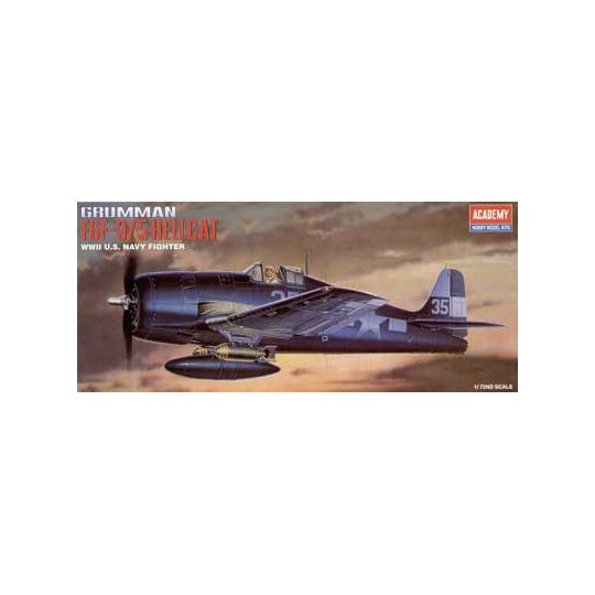 Maquette d'avion en plastique F6F-3/5 Hellcat 1/72