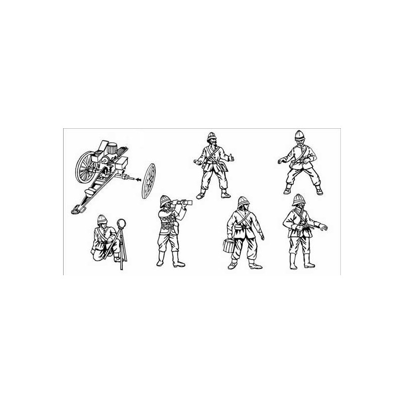 Figurine GATLING GUN 1/72