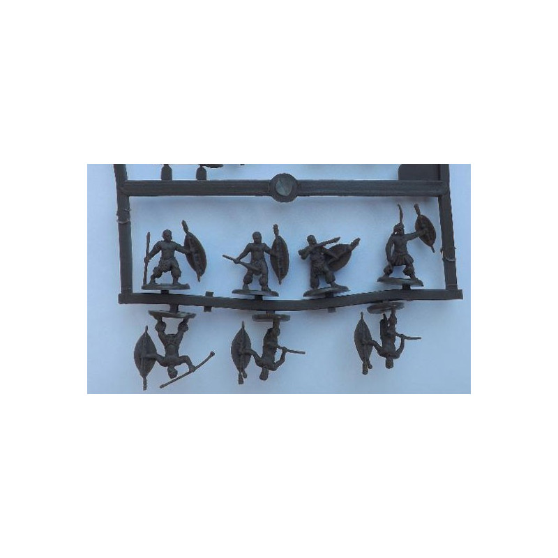 Figurine Guerriers Zoulous 1/72