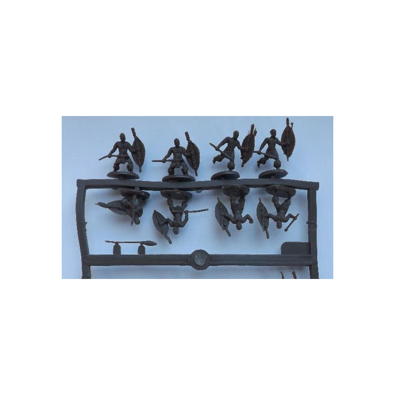 Figurine Guerriers Zoulous 1/72