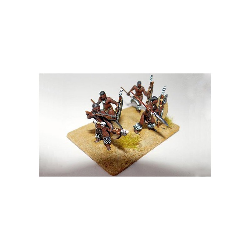 Figurine Guerriers Zoulous 1/72 Figurine Guerriers Zoulous 1/72