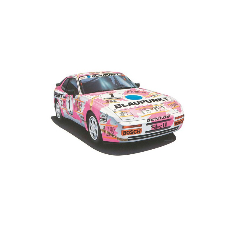 Maquette de voiture en plastique PORSCHE 944 Turbo R. 1/24