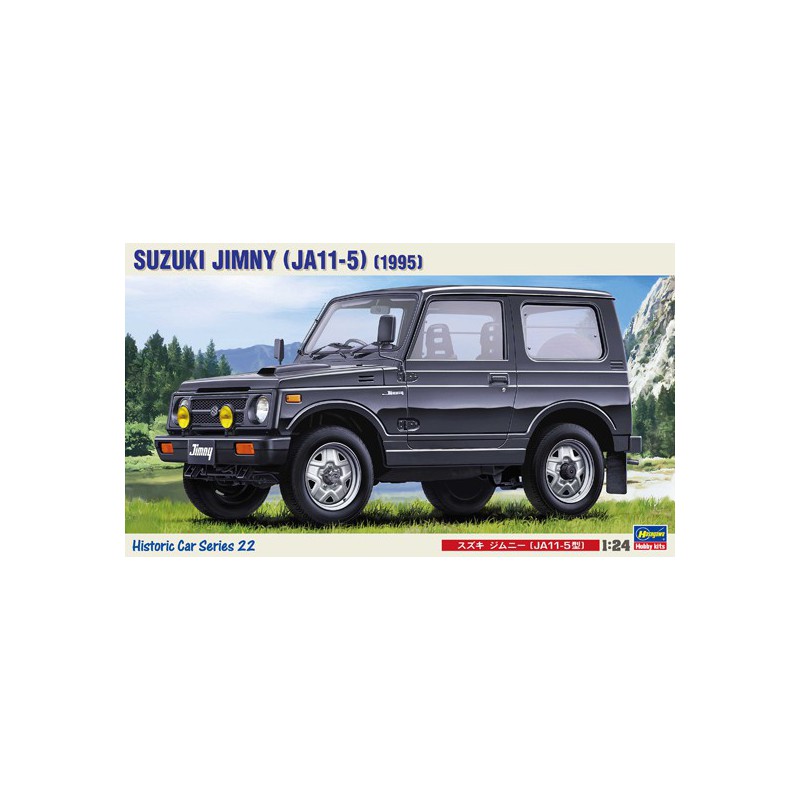 Maquette de voiture en plastique SUZUKI JIMMY 1/24 Maquette de voiture en plastique SUZUKI JIMMY 1/24