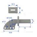 Accessoire embarqué Guignols profilés 19mm + clips (5 pcs) Accessoire embarqué Guignols profilés 19mm + clips (5 pcs)