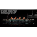 Maquette de Bateau en plastique R.M.S. TITANIC + Leds 1/700 Maquette de Bateau en plastique R.M.S. TITANIC + Leds 1/700