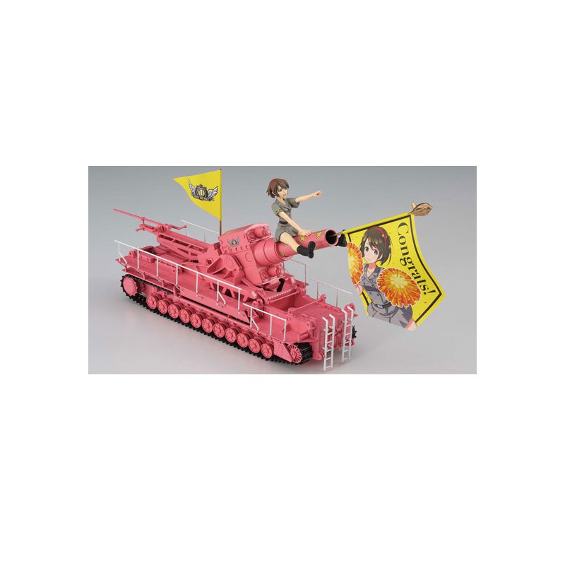 Modèle de science-fiction en plastique Happy Egg Girls + KARL 041