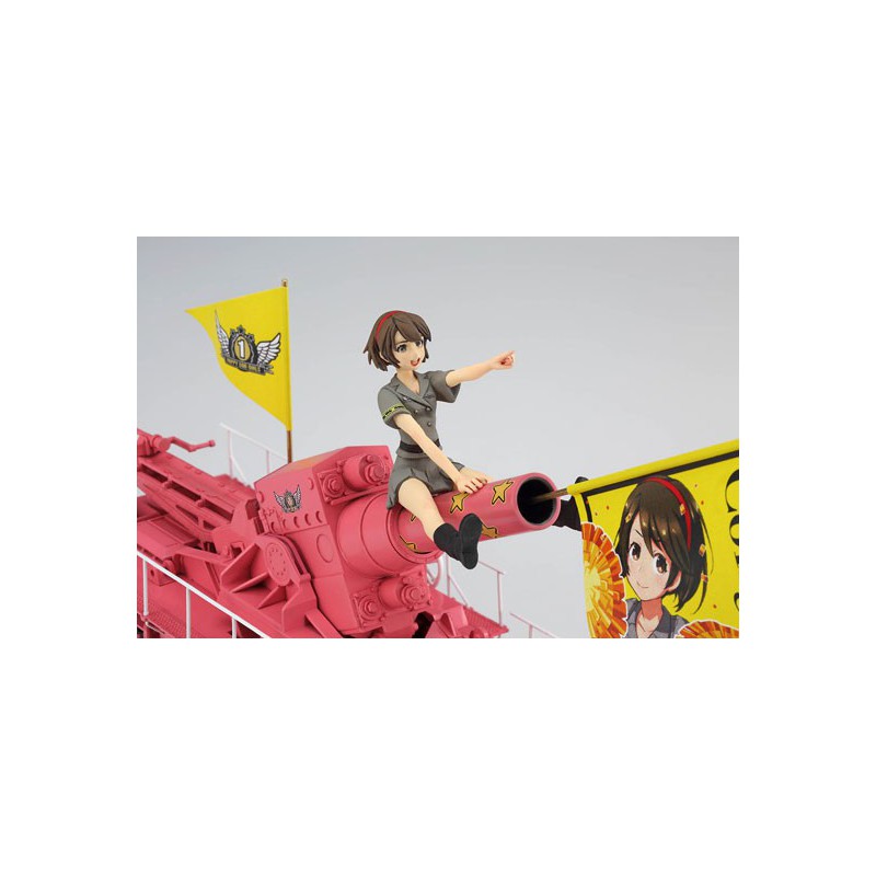 Modèle de science-fiction en plastique Happy Egg Girls + KARL 041