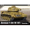 Maquette de Char en plastique German T-34/76 747r 1/35 Maquette de Char en plastique German T-34/76 747r 1/35
