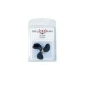 Accastillage de bateau Hélice tripale plastique droite m4 50mm (1pc) Accastillage de bateau Hélice tripale plastique droite m4 50mm (1pc)