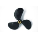 Accastillage de bateau Hélice tripale plastique droite m4 50mm (1pc) Accastillage de bateau Hélice tripale plastique droite m4 50mm (1pc)