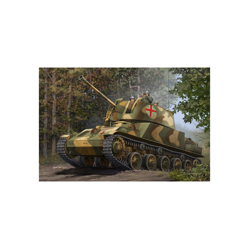 Maquette de Char en plastique Hungarian 40M Nimrod 1/35