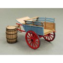 Accastillage de bateau CHARRETTE ET TONNEAU XVIII siècle éch. 1/72 Accastillage de bateau CHARRETTE ET TONNEAU XVIII siècle éch. 1/72