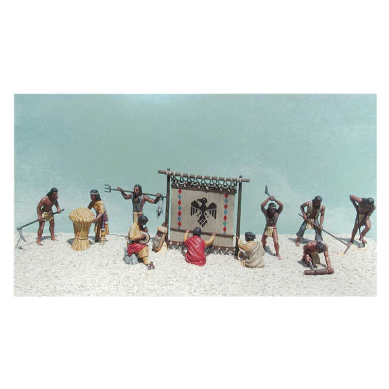 Figurine INDIENS MISSION CALIFORNIE1/48