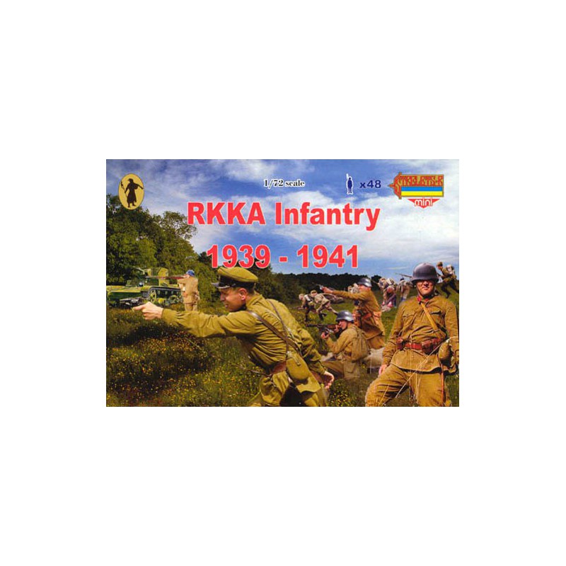 Figurine INFANTERIE ARMEE ROUGE 1/72